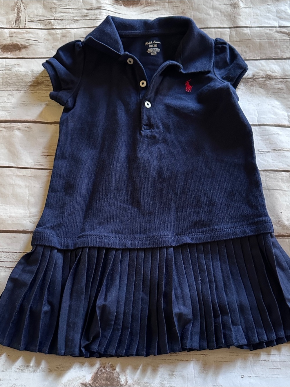 Ralph Lauren navy polo dress